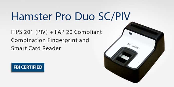 Secugen Hamster Pro Duo SC/PIV
