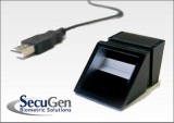 SecuGen U20 and U20WR (Water Resistant) USB Fingerprint Reader Modules